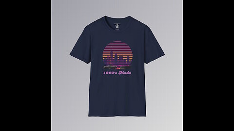 Retro 1980's Miami Tee Premier