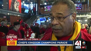 Rep. Emanuel Cleaver at VIP party