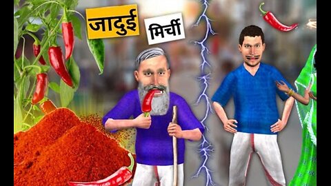 Jadui Lal Mirchi Powder Magical Red Chilli Powder Hindi Kahaniya Hindi Stories Hindi Moral Stories