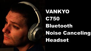 Vankyo c750 bluetooth noise canceling headphones review