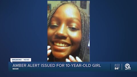 Amber Alert issued for missing 10-year-old girl