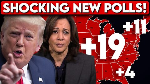 Trump DOMINATING In Latest Polls | NEW 2024 Election Map