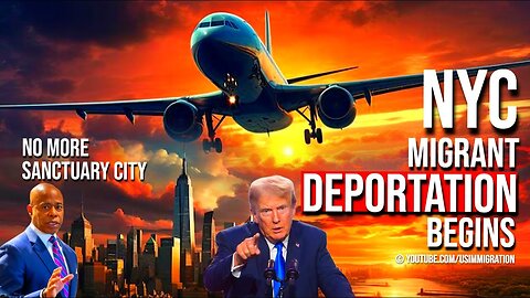 It Begins… NYC Migrant Deportation🚨 NO MORE SANCTUARY CITY!