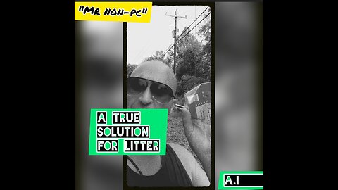 MR. NON-PC: A True Solution For Litter