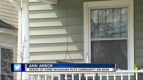 Ann Arbor Police investigating series of home invasions