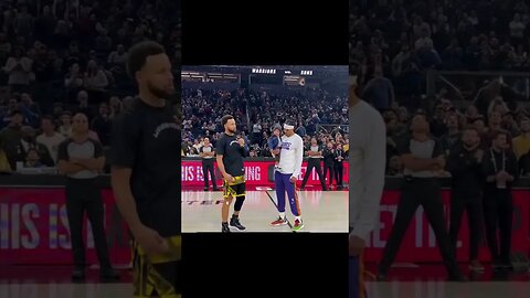 Stephen Curry Giving Brother-In-Law Damion Lee CHAMPONSHIP RING