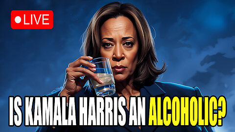 Is Kamala Harris An ALCOHOLIC? 🥂🥃