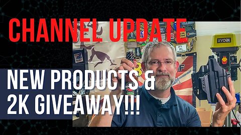 New Products & Channel Update/2K Giveaway #channelupdate #giveaway