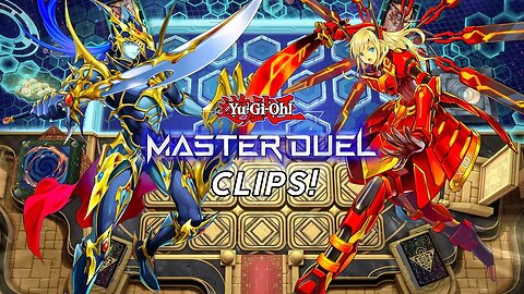 DARK MAGICIAN BLACK LUSTER SOLDIER VS SKY STRIKER! | YU-GI-OH! MASTER DUEL CLIPS!