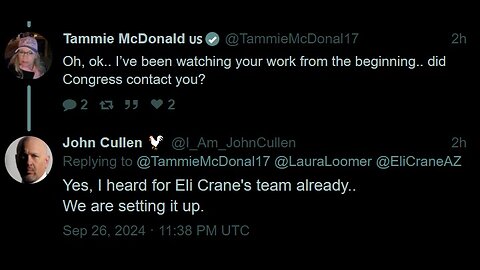 Rep Crane Recommends John Cullen to the Senate Again & their Teams are Setting It Up