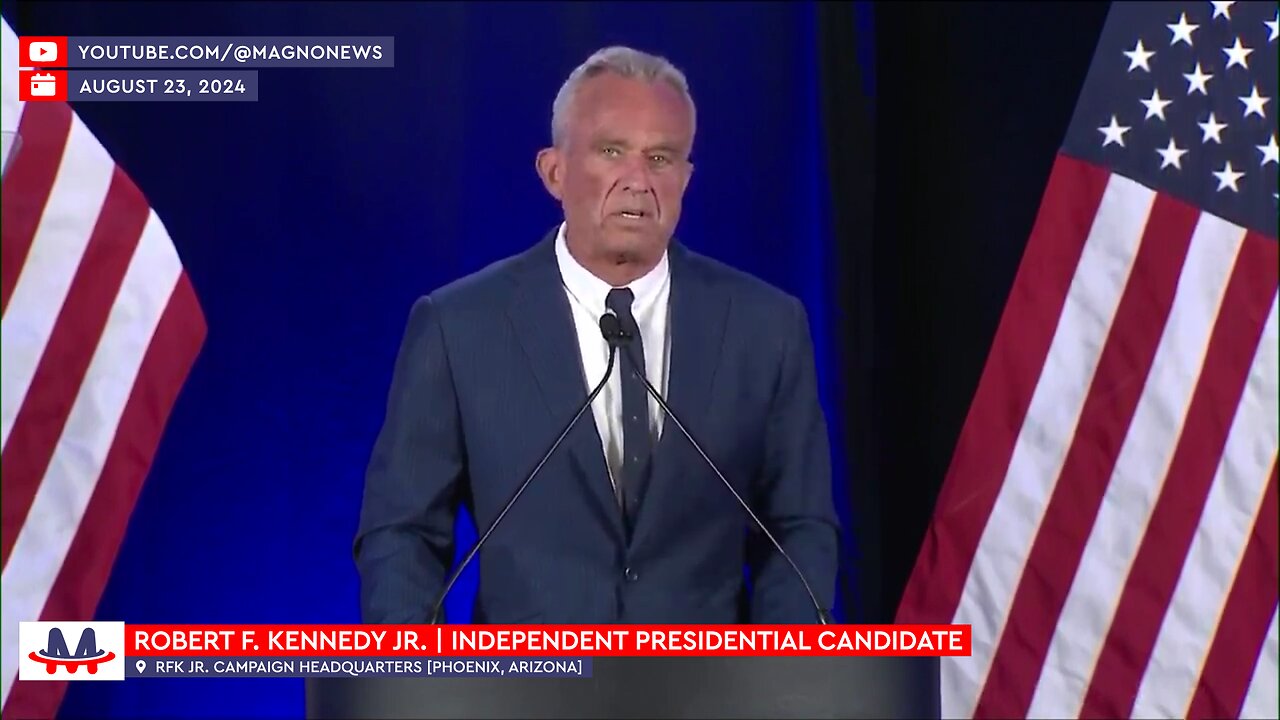 🇺🇸 Robert F. Kennedy Jr. endorses Donald J. Trump for President of the