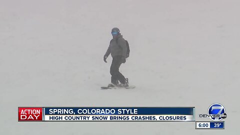 Late-season storm to bring up to 20 inches of snow to mountains; mix of snow and rain to Front Range