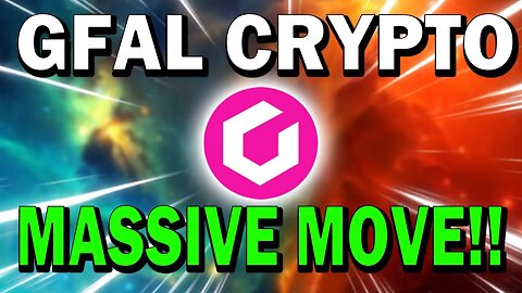 GFAL COULD PUMP 300%+ VERY SOON!! IF YOU HOLD PAY ATTENTION!! *URGENT!*