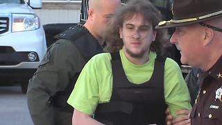 Accused killer of sheriff's deputy arrives at court