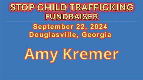 Amy Kremer Speaks At Stop Child Trafficking Fundraiser - Sept 22, 2024