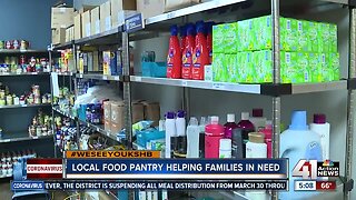 Local food pantry helping families in need