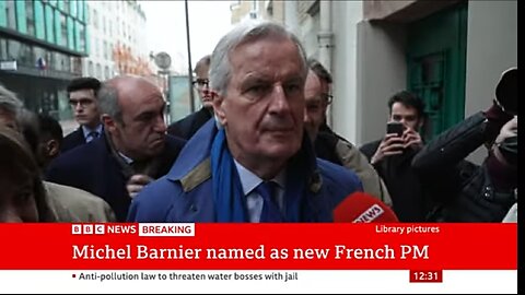 Michel Barnier named by Macron as new French Prime Minister : BBC News