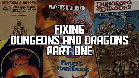 Fixing DnD, Part One