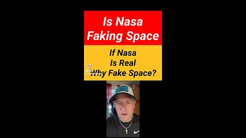 Why is NASA faking space