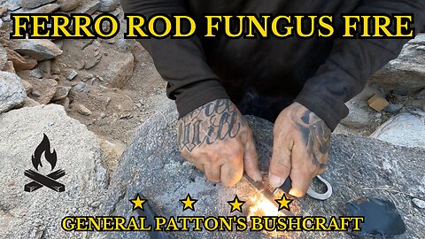 FERRO ROD FUNGUS FIRE