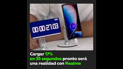 “Tecnología de carga más rápida del mundo” será lanzada por Realme