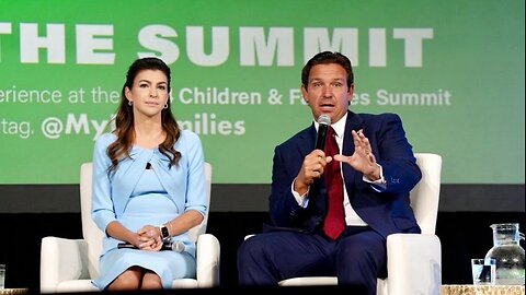 Governor DeSantis and First Lady Casey DeSantis Speak at the Florida Children and Families Summit