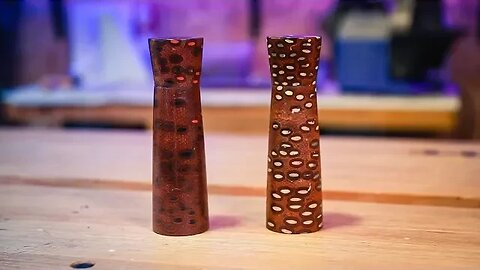 Making Salt and Pepper Mills using BANKSIA NUTS?! | Turning Tuesday #20