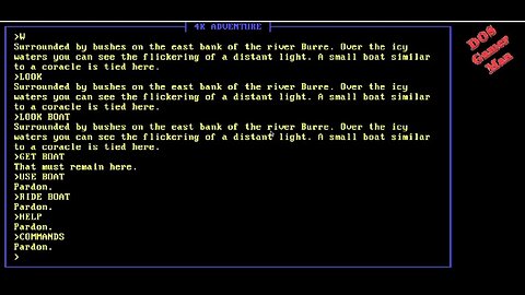 Sequential Dos Game Show: 27. 4K adventure