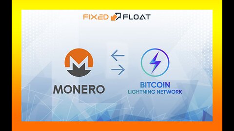 Swap Bitcoin Lightning to XMR (or Any Crypto) with No KYC & Non-Custodial – Low Fees!