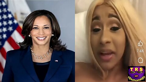 Cardi B Reacts To Kamala Harris Seeking Presidential Seat After Joe Biden Drops Bid! 🤷🏾‍♂️