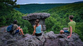 Ozark National Forest | Hiking Pedestal Rocks Trail