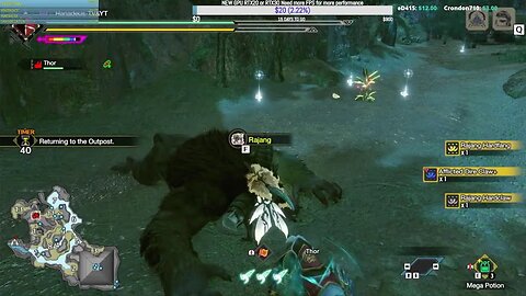 Counter Training with Switch axe and Lance #Monsterhunterrise