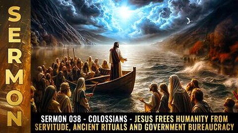 Sermon #038 - Colossians - Jesus frees Humanity from Servitude, Ancient Rituals & Govt Bureaucracy