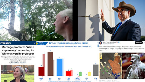 Halvvinst för AfD. Media-tok. Vax-mördande. "Vit" professor. Råmjölk-ljug. Mitt maffia-hatprat