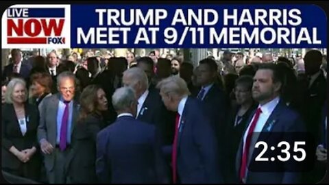 Donald Trump and Kamala Harris meet at NYC 9/11 Memorial, hours after Presidential Debate