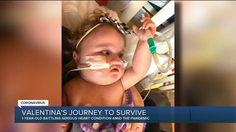 Amid a pandemic, a 1-year-old's heart condition brings added stress, uncertainty