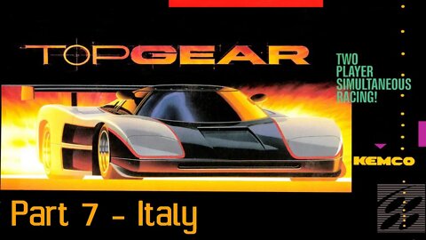 Top Gear [SNES] Part 7 - Italy