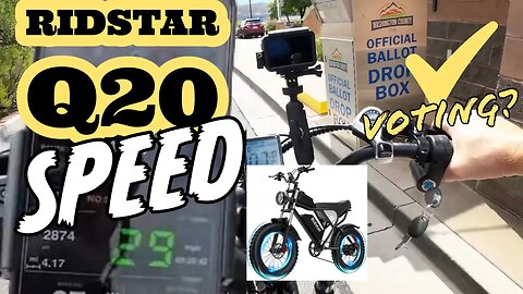 RIDSTAR Q20 MOTO BODY BATTERY TEST