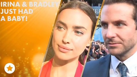 Irina & Bradley are tight-lipped about their baby