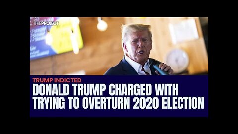 Donald Trump Charged With Trying To Overturn 2020 Election