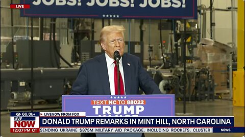 FULL SPEECH Donald Trump Remarks in Mint Hill, North Carolina