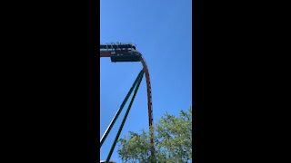 Yukon Striker - Worlds Fastest Tallest Dive Coaster!