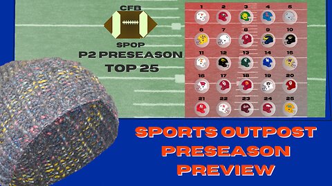 YOURSPORTOUTPOST!! 2024 CFB P2 Preseason Top 25