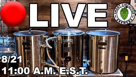 LIVE BREW DAY 8/21 11:00 A.M. E.S.T Wedding stout