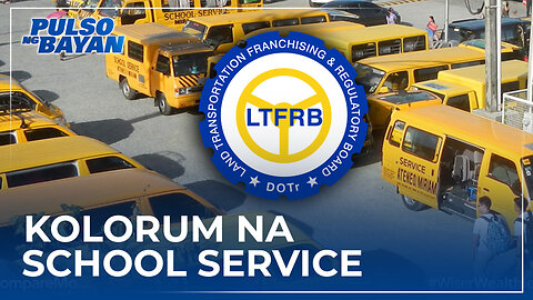 Mga kolorum na School bus na maglilipana sa pagbabalik ng klase, binalaan ng LTFRB