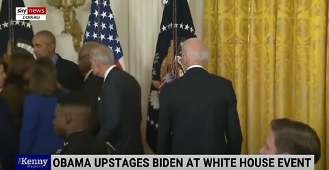 'The guy looks lost'_ Biden seen wandering around aimlessly at White House event