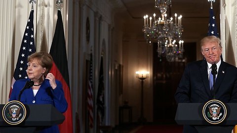 Merkel And Macron: Different White House Visits, Similar Goals