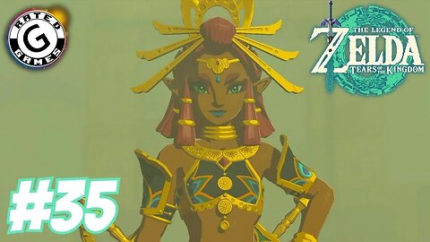 Tears of the Kingdom No Commentary - Part 35 - Gerudo Town and Riju