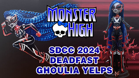 DeadFast Ghoulia Yelps - Monster High SDCC 2024 Exclusive - Unboxing & Review