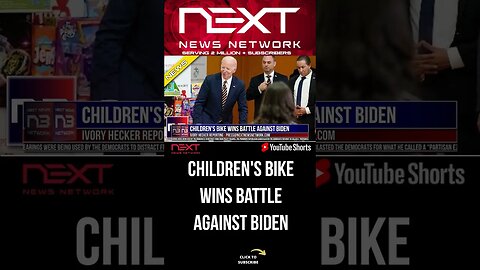 Children's Bike Wins Battle Against Biden #shorts